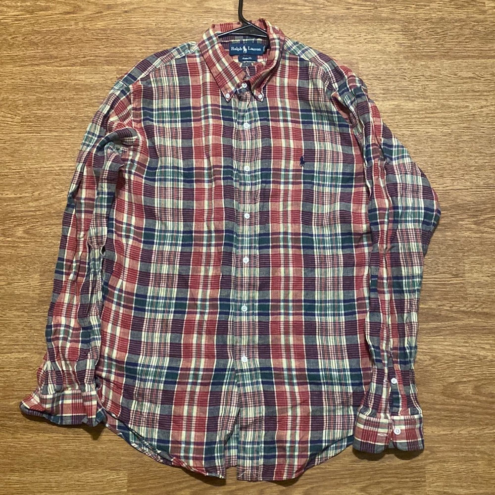Plaid Polo Ralph Lauren buttoned-down Shirt
